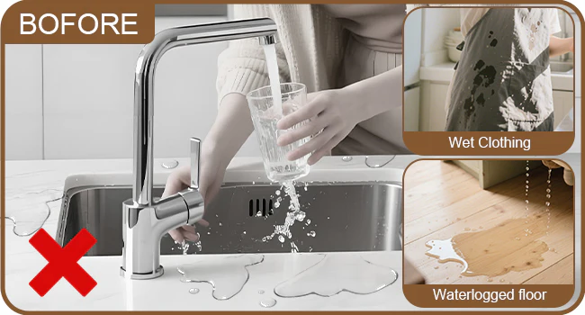 Silicone Anti Splash Guard – Keep Your Sink Area Clean & Dry-.g - Image 8