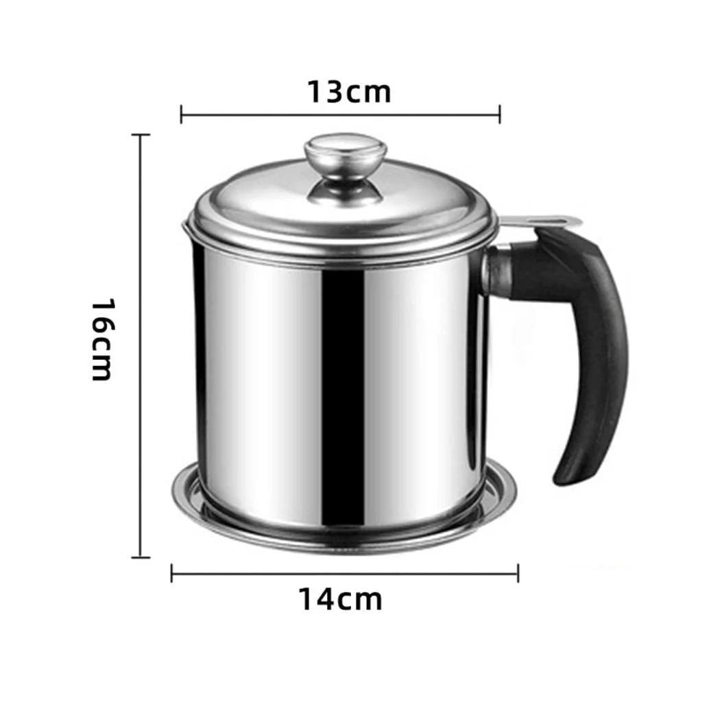 Stainless Steel Oil Filter Jar- Premium and Long Lasting.g - Image 3