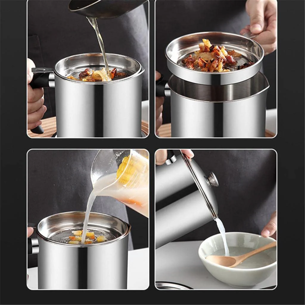 Stainless Steel Oil Filter Jar- Premium and Long Lasting.g - Image 5