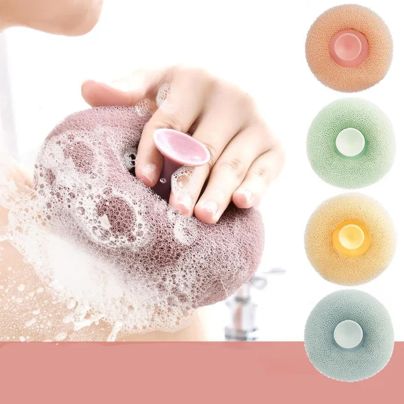 Suction Cup Bath Loofah- Pack of 2 - Image 3