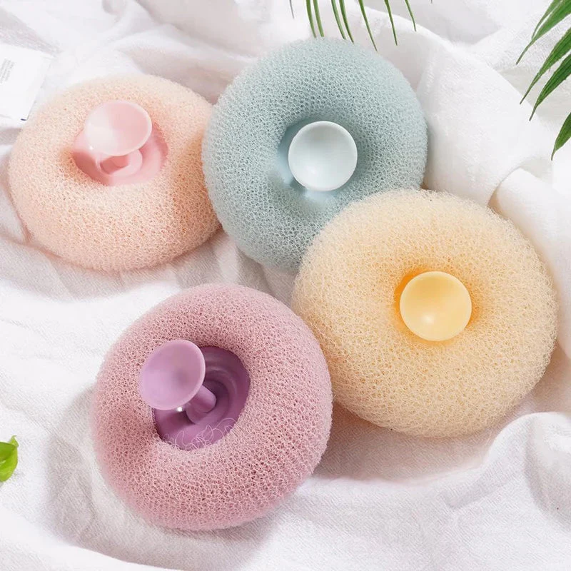 Suction Cup Bath Loofah- Pack of 2 - Image 6