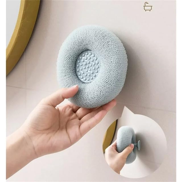 Suction Cup Bath Loofah- Pack of 2 - Image 8