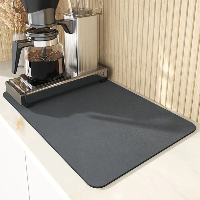 Kitchen Super Absorbent Dish Drying mat (Big Size) (60cmx40cm);f - Image 7