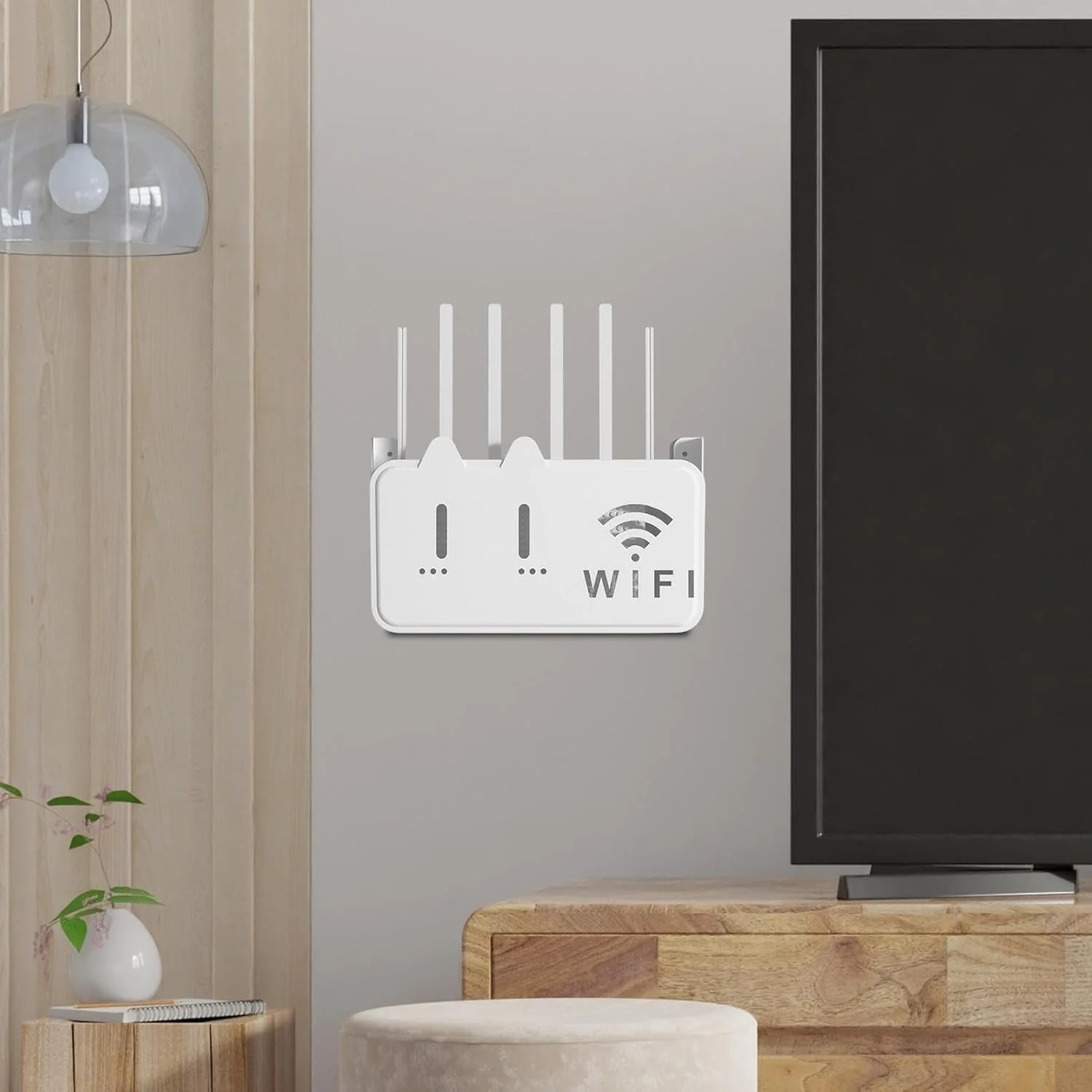 WiFi Router Storage Box – Cable Organizer & Wall Mount Cover .g - Image 4