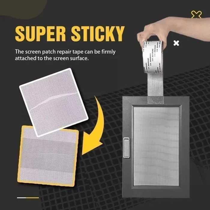 Magic Window Screen Repair Roll- Fix broken Mesh Windows.g - Image 5
